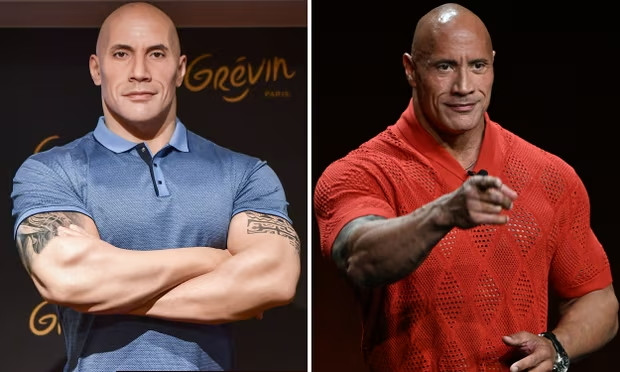 Nakon kritika zbog previše bijele kože: voštana figura Dwaynea 'The Rock' Johnsona biće preuređena