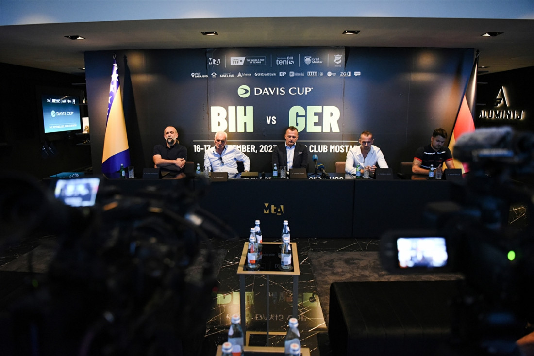 Sve spremno za teniski spektakl u Mostaru: U grad na Neretvi dolazi Nijemci predvođeni Zverevom