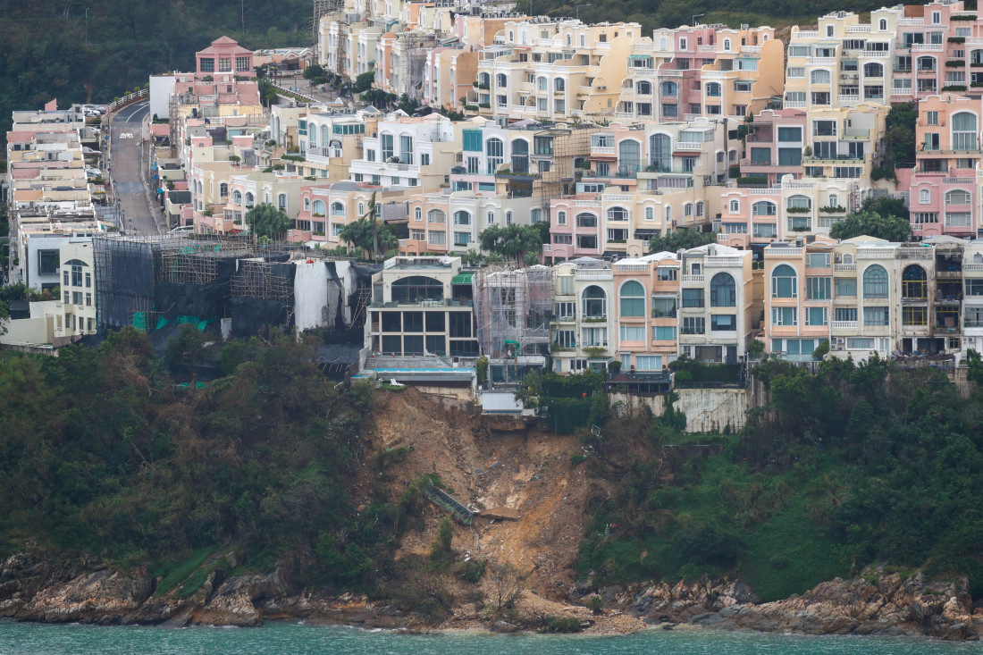 Višemilionske vile na liticama Hong Konga na ivici urušavanja nakon rekordnih kiša
