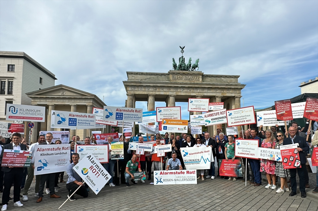 Bolnicama u Njemačkoj prijeti bankrot, zdravstveni radnici na protestima