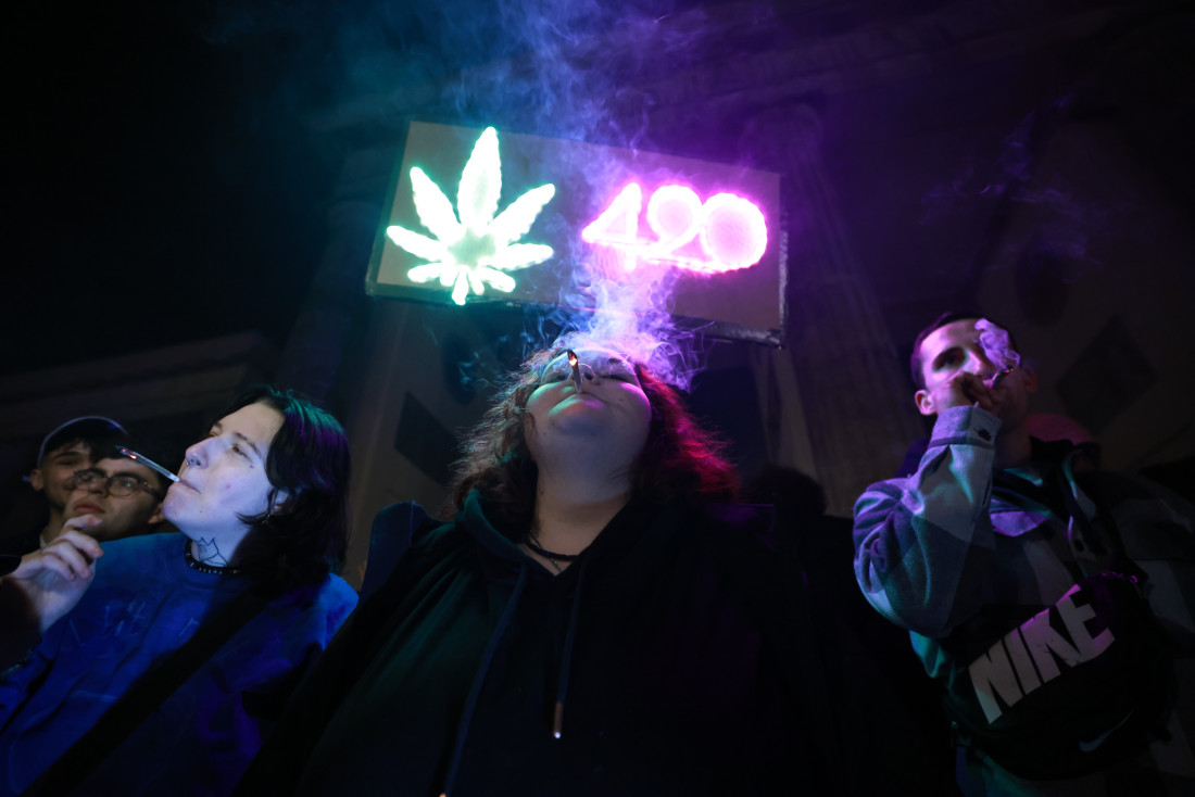 Proslava u Berlinu povodom legalizacije marihuane