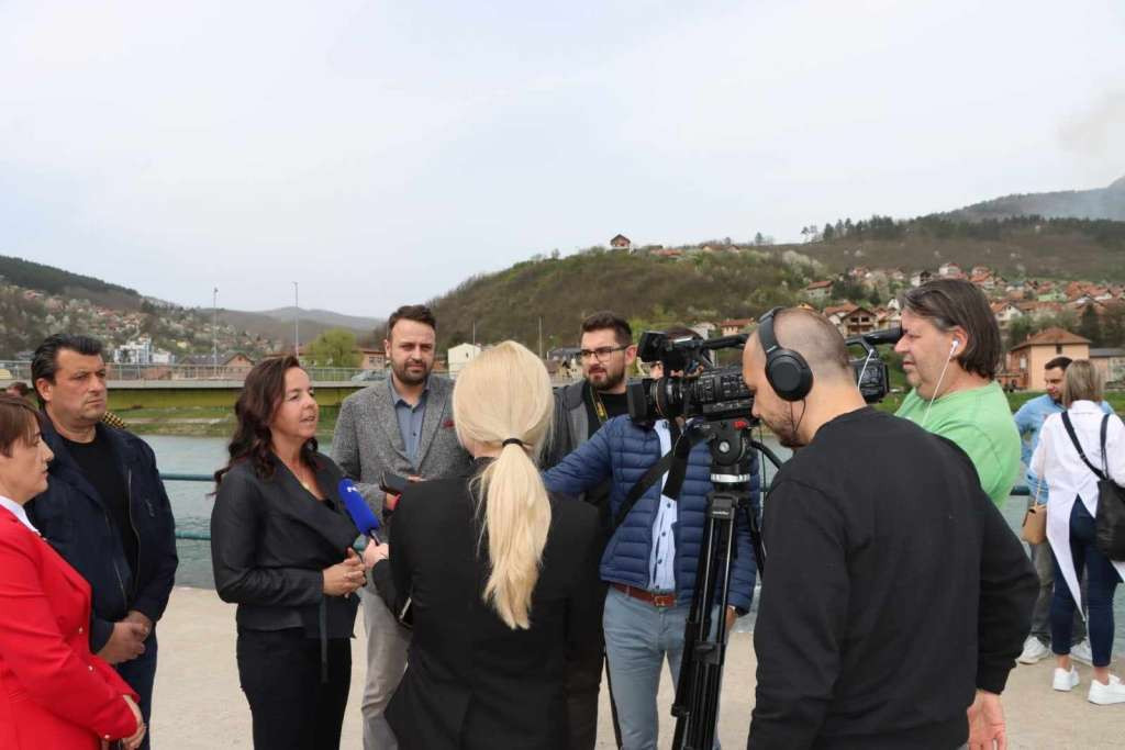 Imamović i Klarić: Ukloniti betonski zid i obaloutvrdu na Drini, sve vratiti u prvobitno stanje