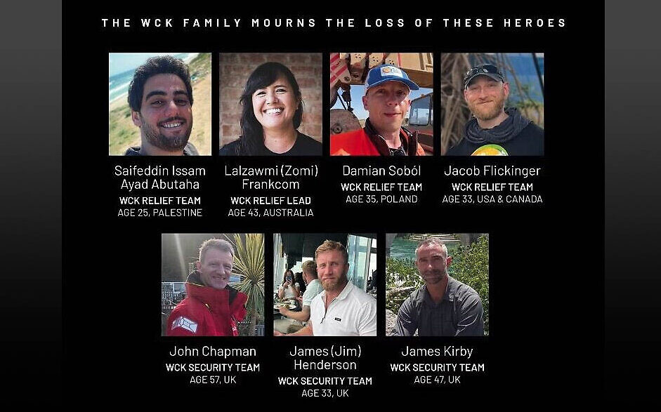 Pomoć namijenjena Gazi vraća se na Kipar poslije pogibije sedam humanitarnih radnika