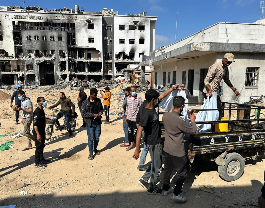Masovna grobnica pronađena u dvorištu bolnice Shifa