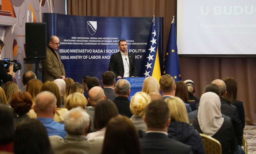 Delić: U oblasti socijalne zaštite Ministarstvo teži potpunoj digitalizaciji procesa