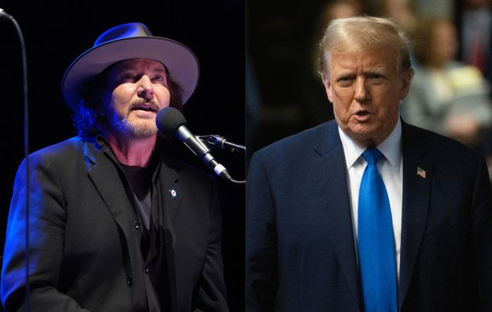 Eddie Vedder: Donald Trump "očajnički želi pobjedu, samo kako bi se spasio od zatvora i izbjegao bankrot"