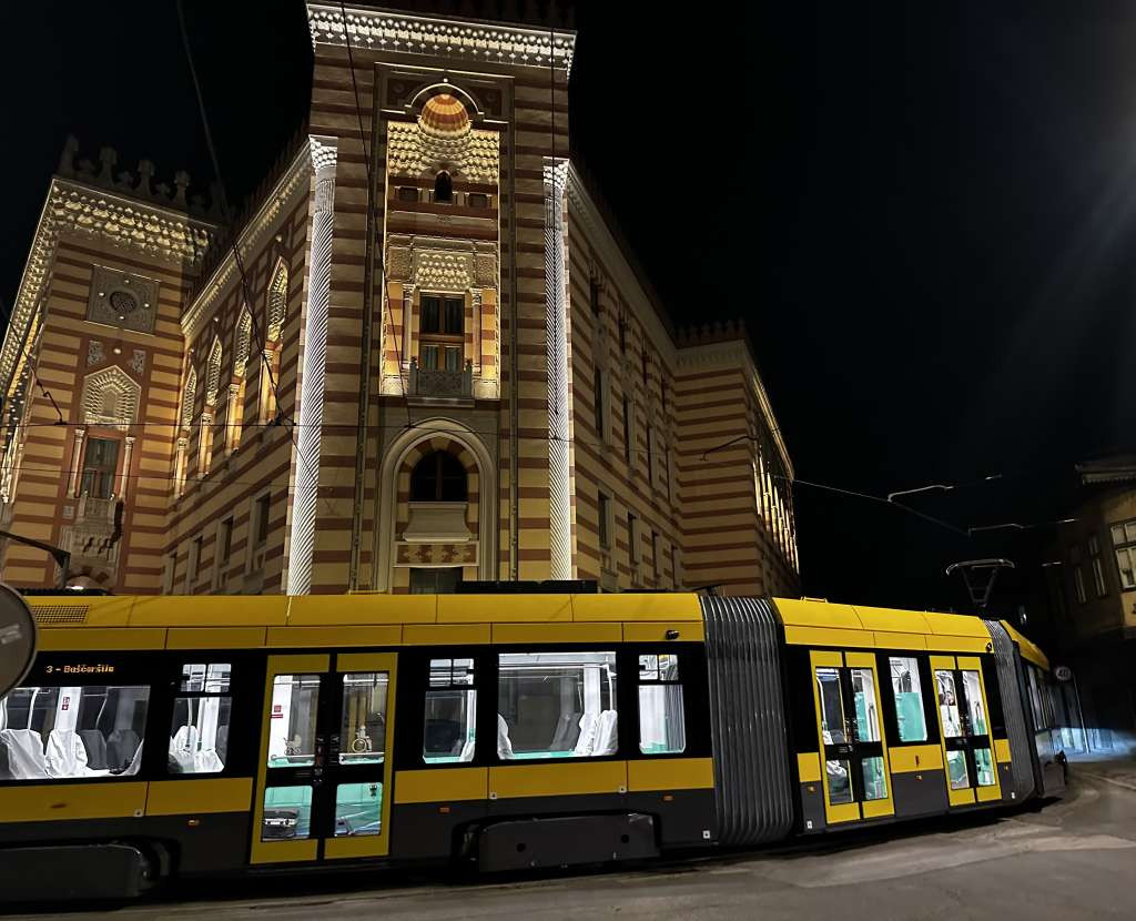 Prvo testiranje Stadler tramvaja na sarajevskoj pruzi