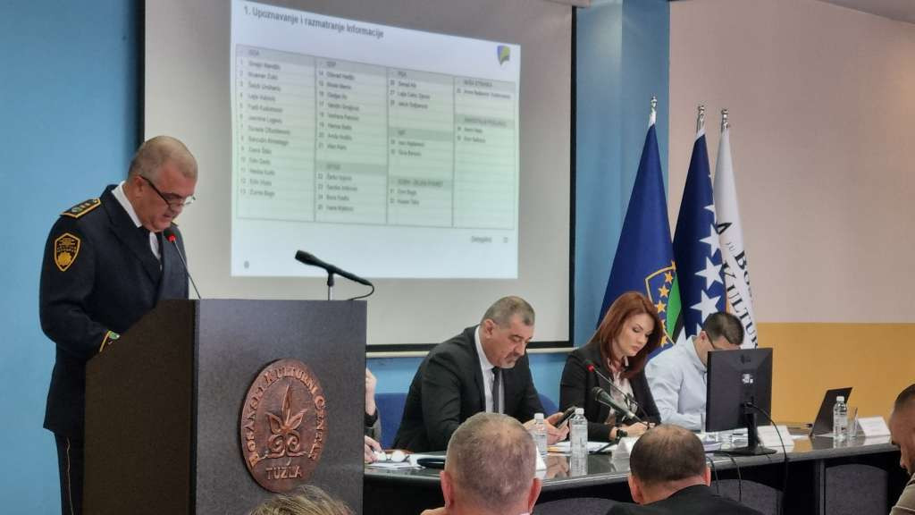 Nije usvojen zaključak o ostavci ministra unutrašnjih poslova TK-a