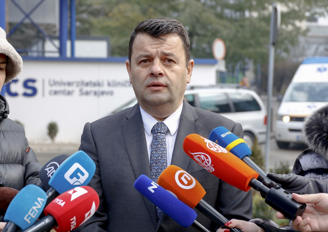 Ministar Hurtić posjetio KCUS nakon novog napada na povratnika