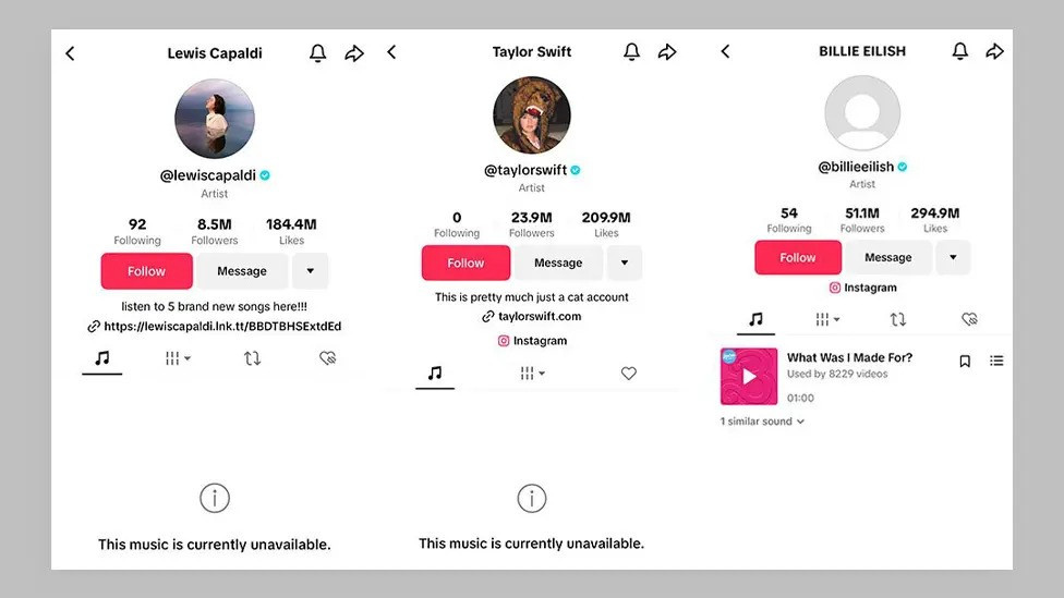 TikTok povukao muziku Taylor Swift, The Weeknda i drugih