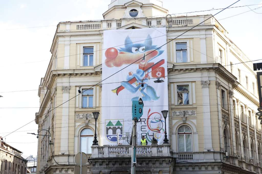 Olimpijski duh na ulicama glavnog grada Bosne i Hercegovine