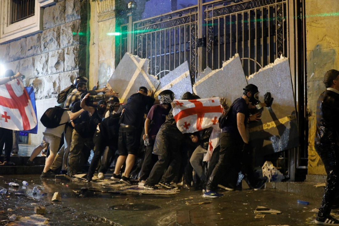 Nastavljeni masovni protesti u Gruziji protiv nacrta "ruskog zakona"