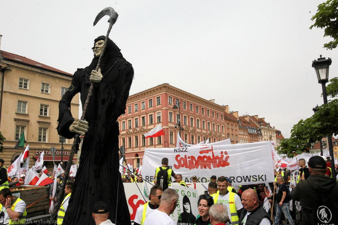 Desetine hiljada u Maršu protiv evropskog Zelenog dogovora u Varšavi
