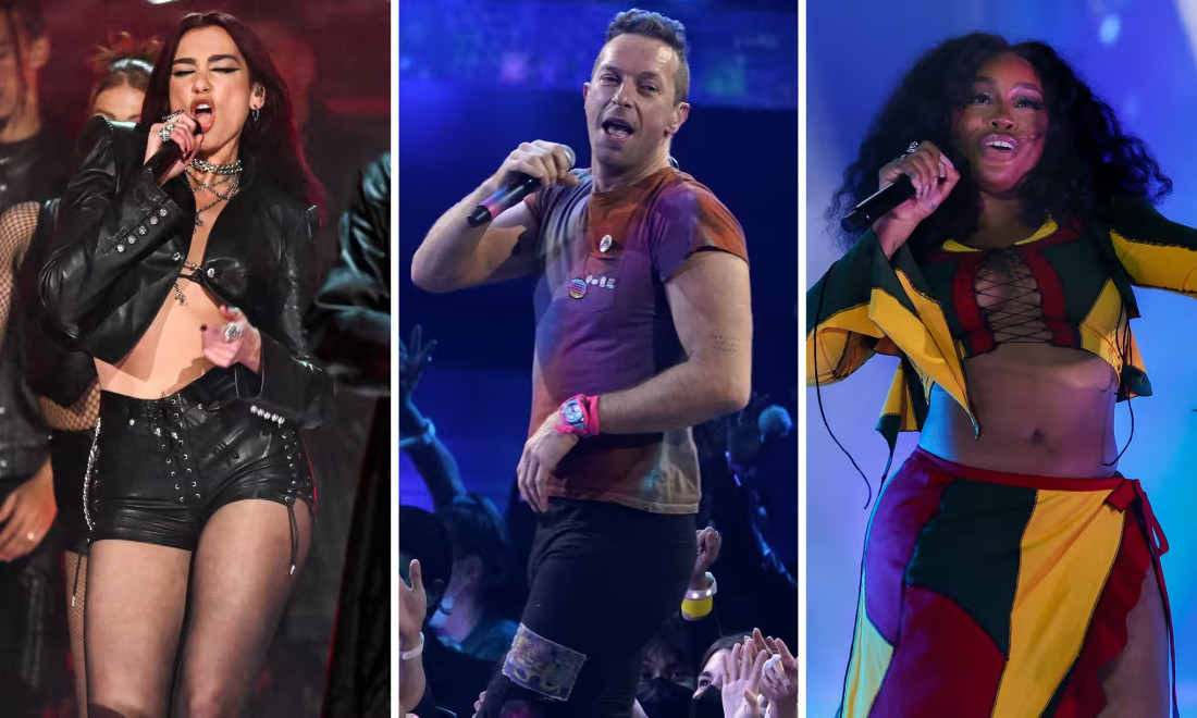 Dua Lipa, Coldplay i SZA predvode Glastonbury festival 2024