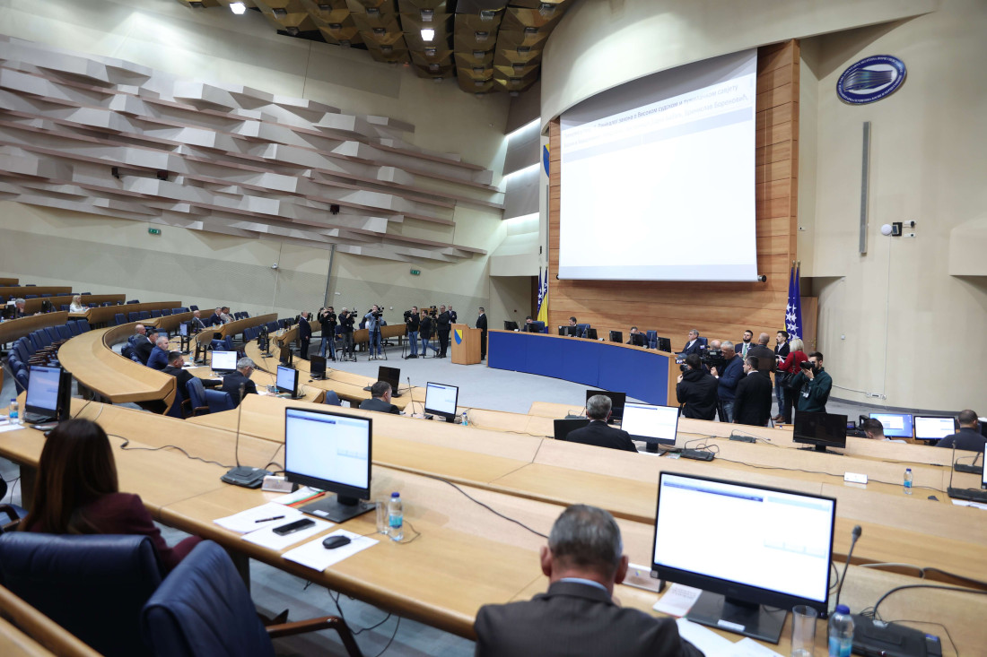 Podržani principi Prijedloga zakona o VSTV-u