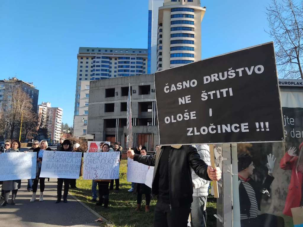 "Tri godine za jedan život": Protesti zbog presude Vejsilu Haliloviću