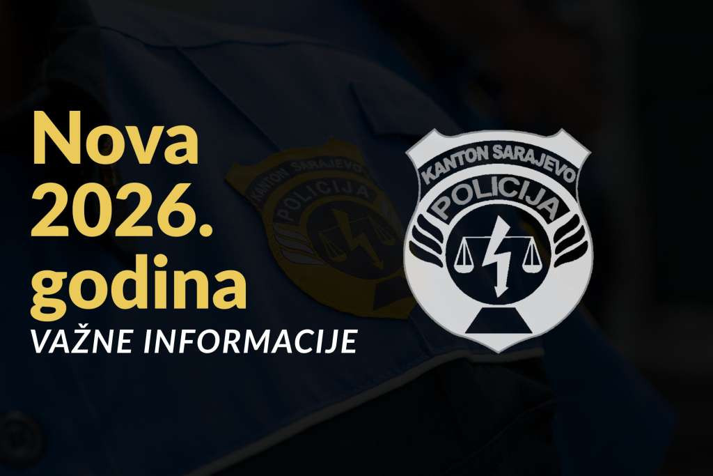 MUP KS podsjeća i poziva građane na odgovorno ponašanje tokom dočeka Nove godine