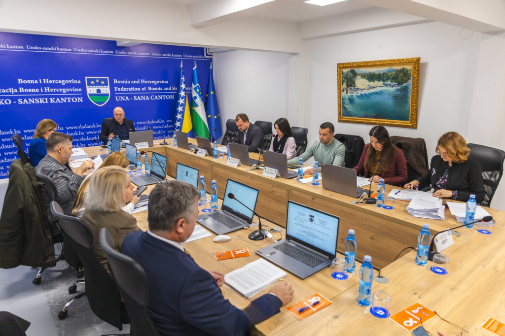 Predstavljen nacrt rebalansa budžeta USK-a, 4,5 miliona KM za finalizaciju započetih aktivnosti