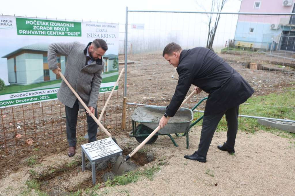Počinje izgradnja novog objekta u Centru 'Duje': Poboljšanje uslova smještaja za 480 korisnika