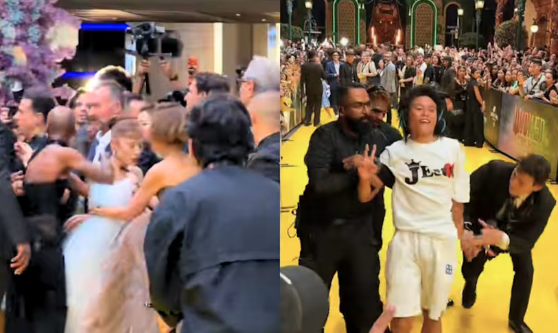 Haos na premijeri filma Wicked: Muškarac nasrnuo na Arianu Grande, izbio skandal u Singapuru