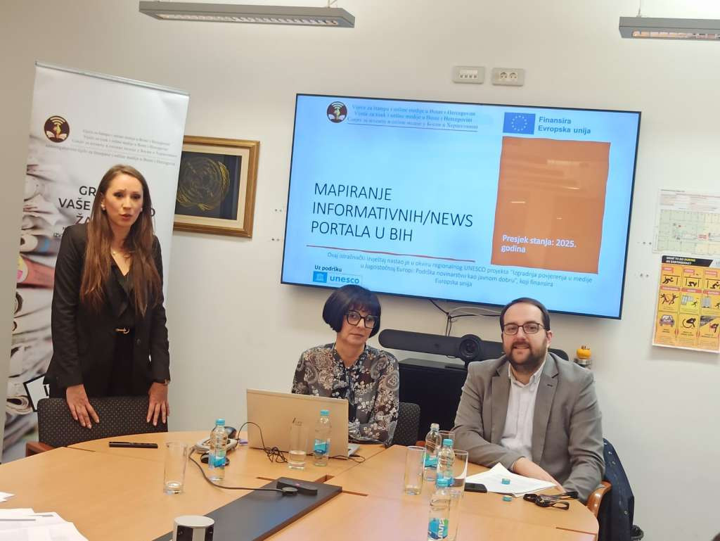 U BiH registrirano 488 informativnih web portala, samo 40 posto transparentno