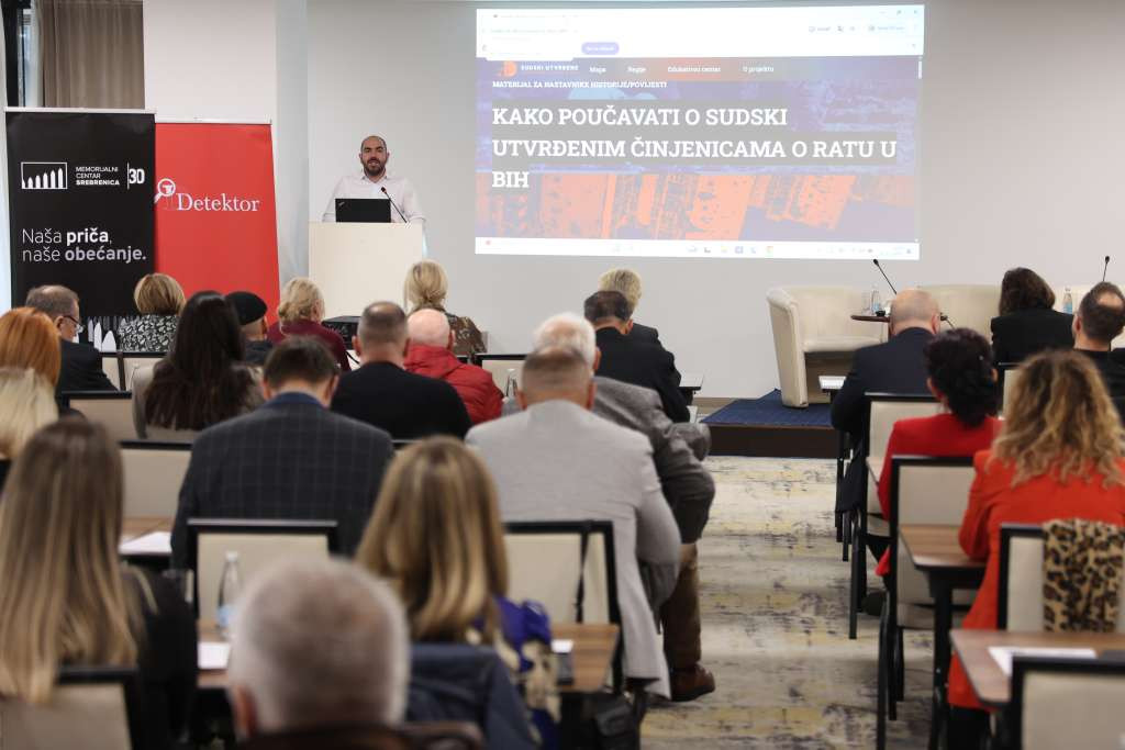 Predstavljen priručnik 'Kako učiti i podučavati o ratu u BiH' zasnovan na sudski utvrđenim činjenicama