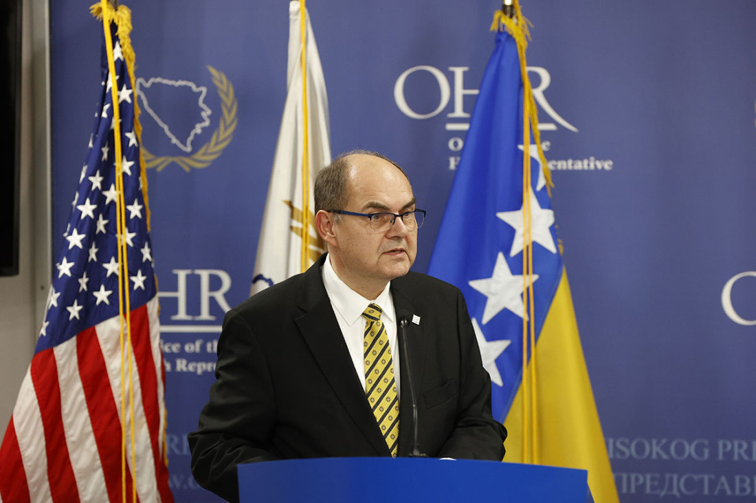 Čestitka Christiana Schmidta:  Jedinstvo, inkluzivnost i fokus na budućnost ključni za napredak zemlje