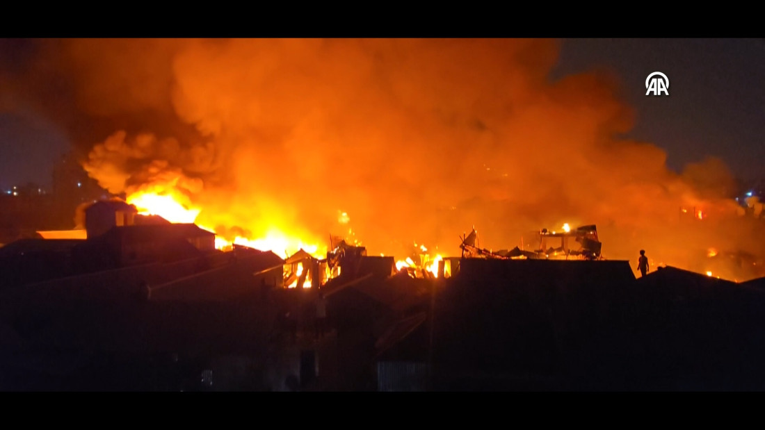 Veliki požar uništio 1.500 stambenih jedinica u siromašnom naselju Korail u Dhaki