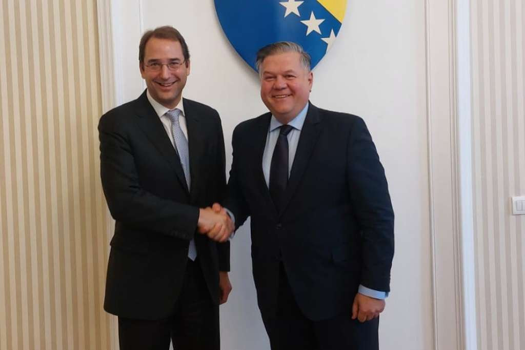 Brkić i Marschik razgovarali o europskom putu BiH i regionalnim odnosima