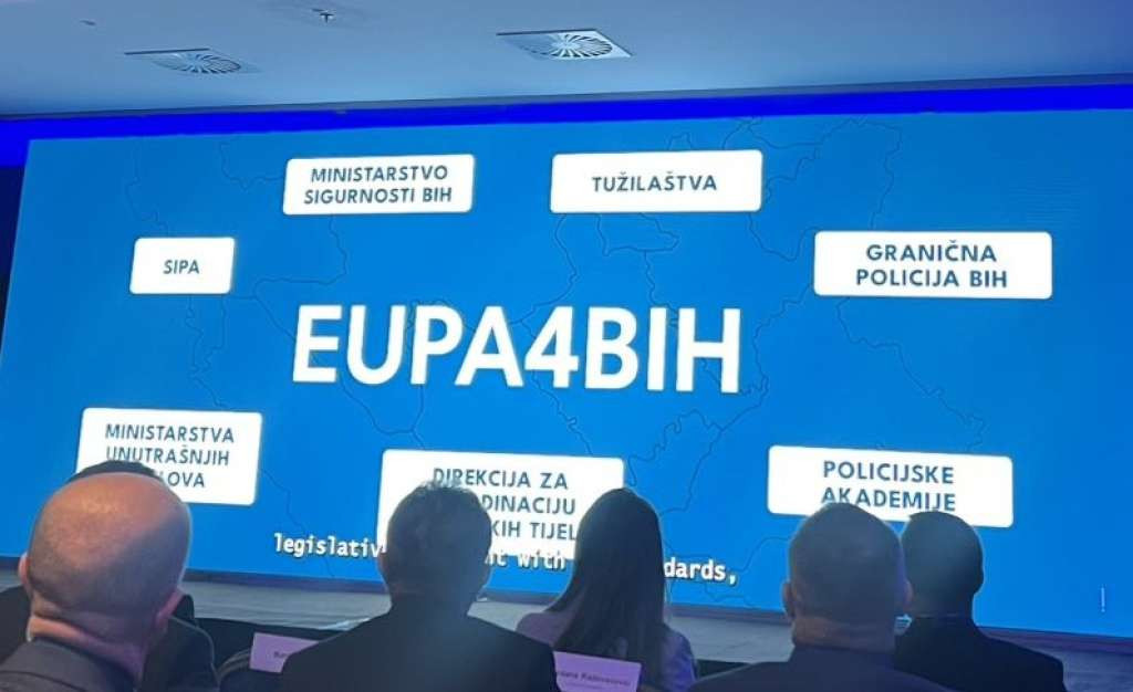Na konferenciji EUPA4BiH intenziviran rad nadležnih iz FBiH na prevenciji organiziranog kriminala
