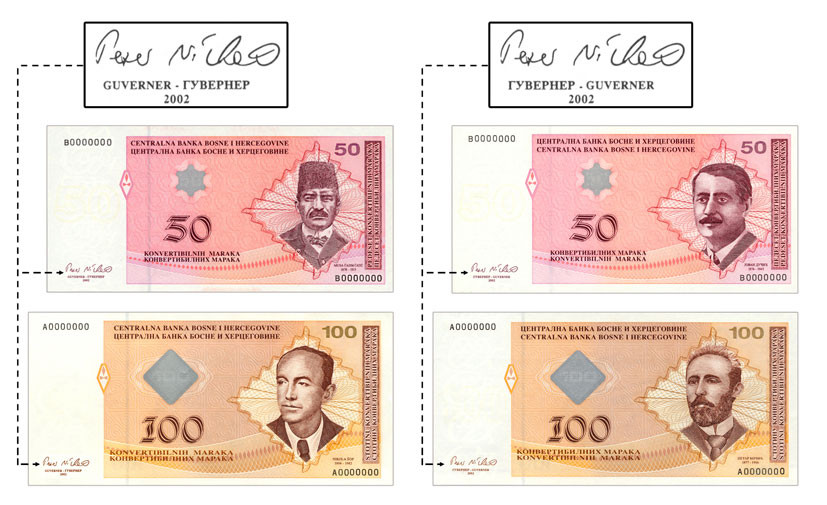 CBBiH podsjeća na rokove za zamjenu novčanica KM iz perioda 1998 – 2009. godine