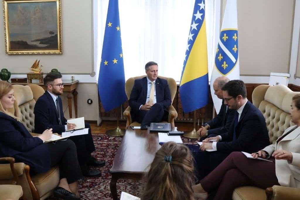 Bećirović - Troccaz: Važno poštivanje pravnog poretka BiH i nastavka procesa integracije BiH u EU