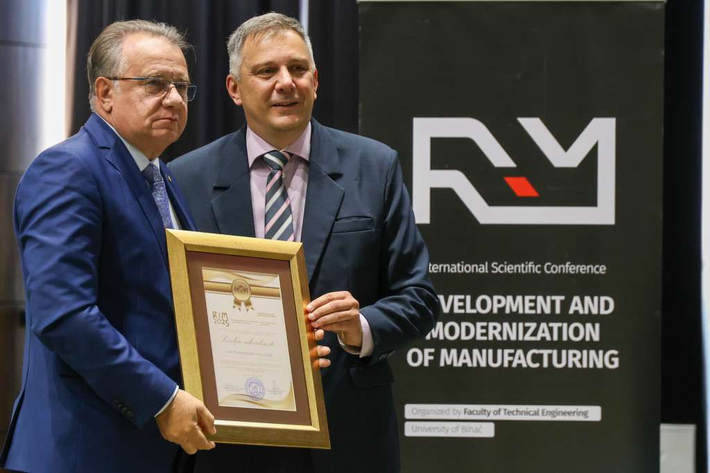 Nikšić dobio povelju zahvalnosti na konferenciji RIM 2025.