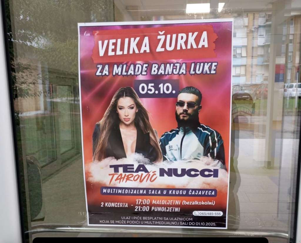 Sa škola u Banjoj Luci skinuti plakati koji se dovode u vezu sa pozivom SNSD-a