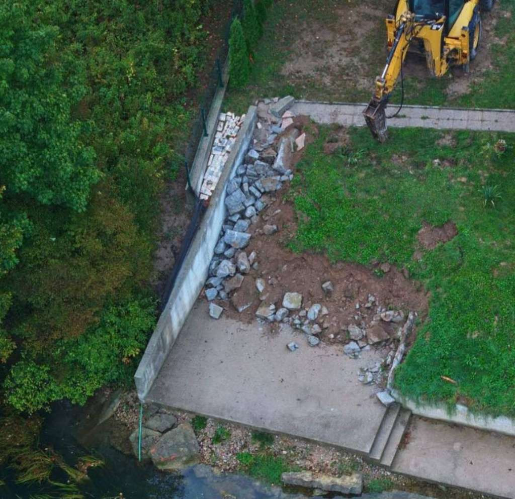 Prvo izvršenje građevinske inspekcije zbog betoniranja obala Une