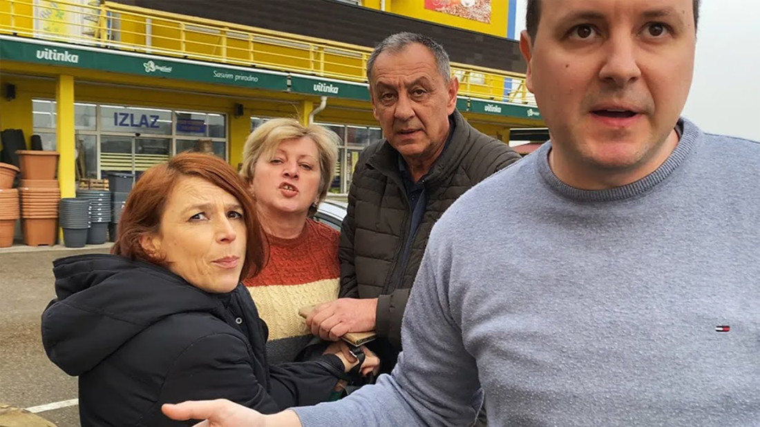 Goji Bogičević novčana kazna od 900 KM za napad na novinarku CIN-a