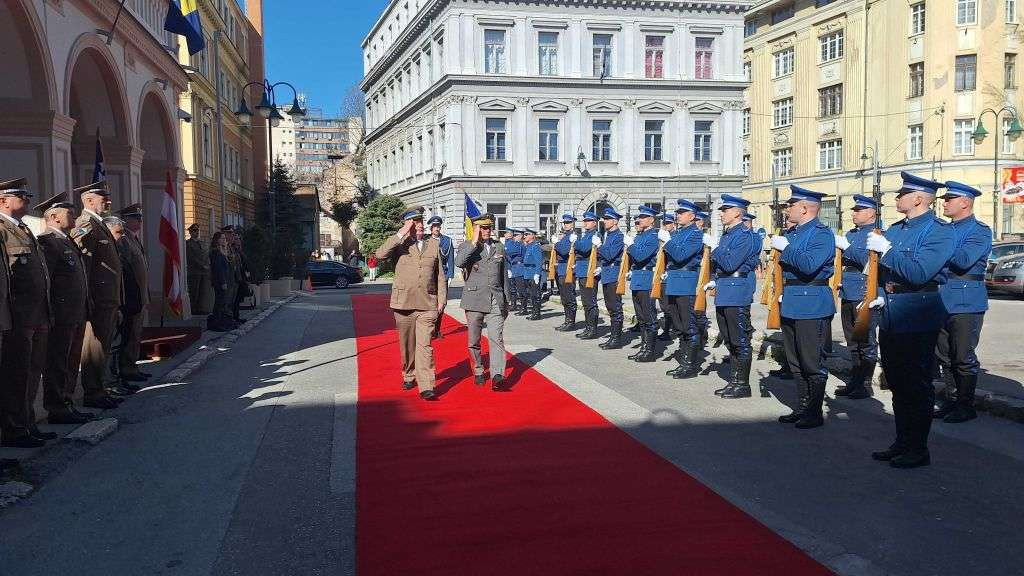 Delegacija Oružanih snaga Austrije boravila u službenoj posjeti Oružanim snagama BiH