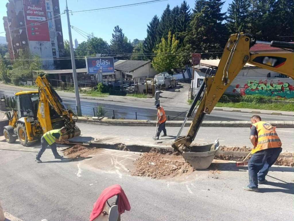 Veći dio Sarajeva danas i sutra bez vode zbog radova na vodovodnoj mreži