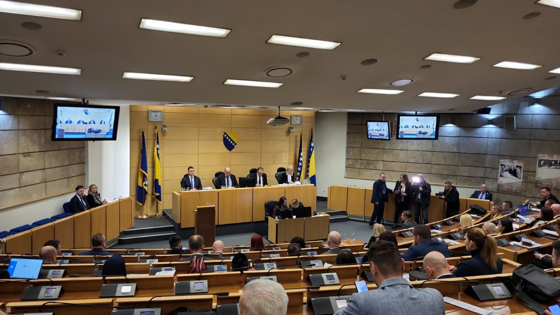 Vanredna sjednica Doma naroda Parlamenta FBiH o novom zakonu o Južnoj interkonekciji