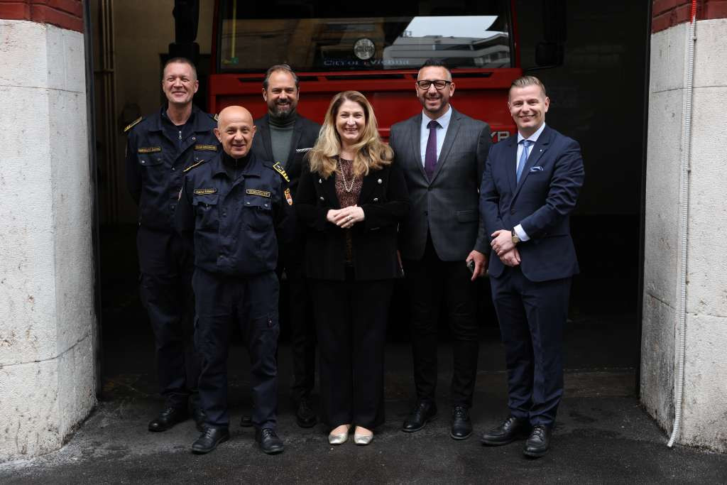Dvije decenije partnerstva vatrogasnih službi Sarajeva i Beča, dogovoren nastavak saradnje