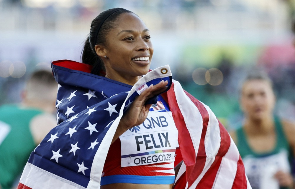 Najtrofejnija atletičarka Allyson Felix želi da učestvuje na Igrama u Los Angelesu 2028.