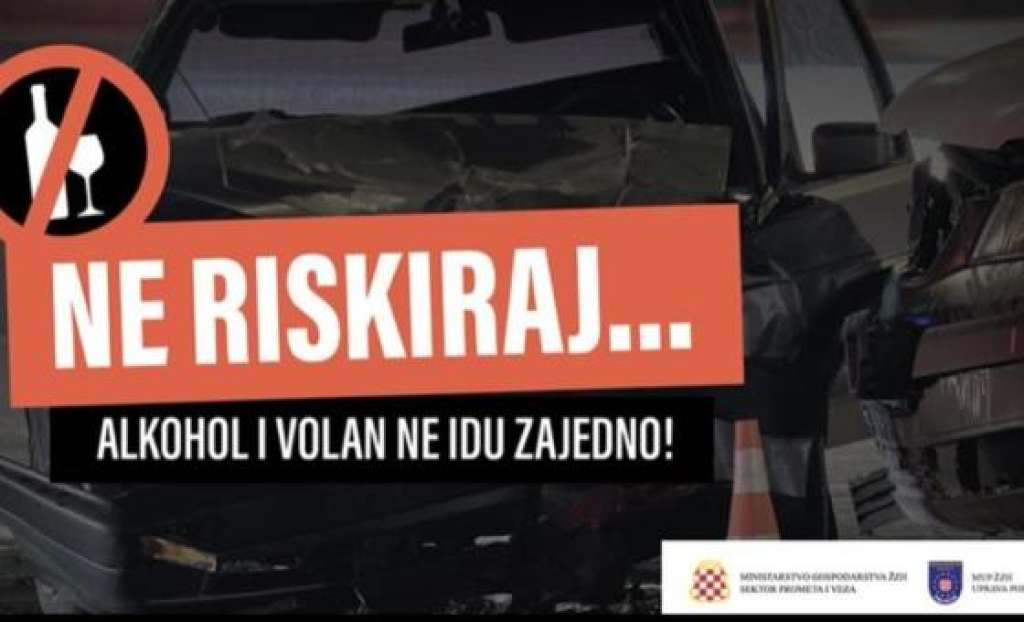 Policijska akcija u ZHK: Česti uzročnici prometnih nesreća neprilagođena brzina, alkohol, mobiteli