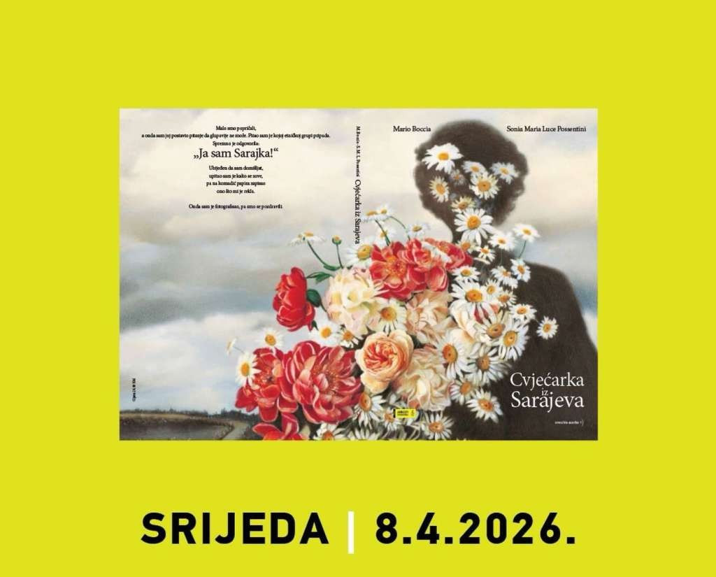 Promocija knjige 'Cvjećarka iz Sarajeva', susret s novinarom i fotografom Mariom Bocciom