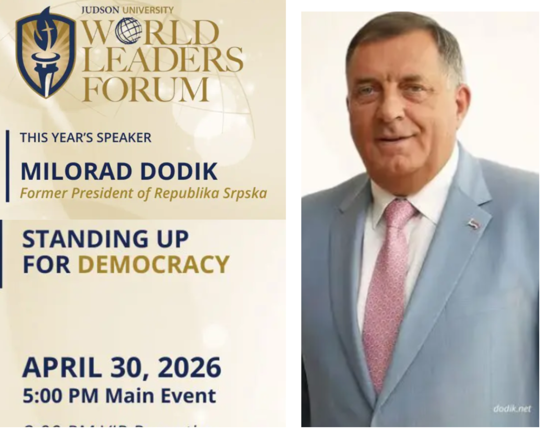 Dodik dobija nagradu za "odbranu demokratije"