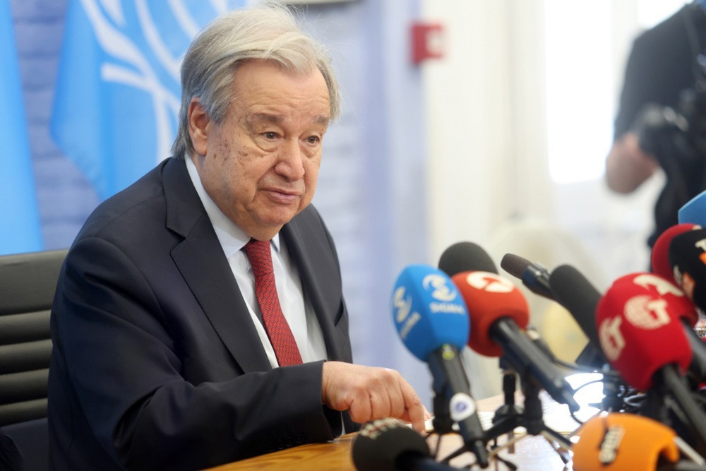 Guterres za FT: Supersile moraju shvatiti granice svoje moći, ratovi SAD-a i Rusije ponižavajući