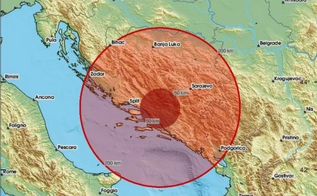 Potresi u ZHK nisu izazvali štetu na objektima, na nekoliko lokacija zabilježeni manji odroni