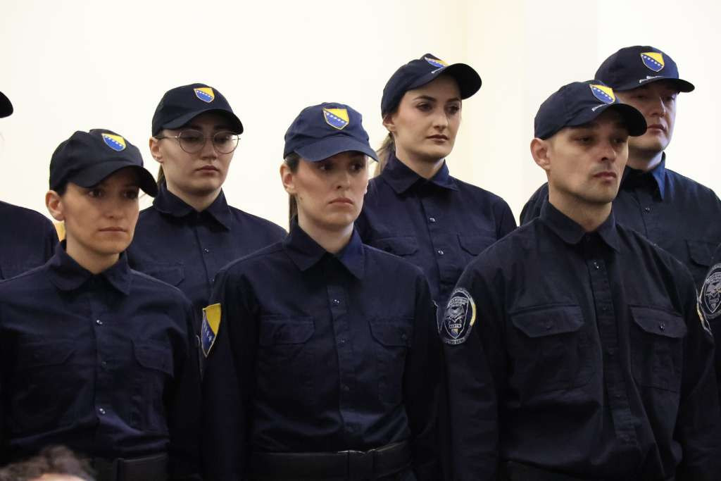 U Mostaru prisegnula 24 nova mlađa inspektora Granične policije BiH