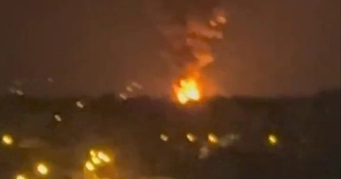 Ukrajinski napad dronovima izazvao požar u ruskom skladištu nafte