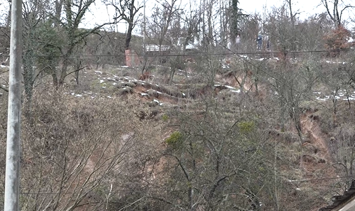 Klizište u naselju Lastavice kod Goražda prijeti kućama