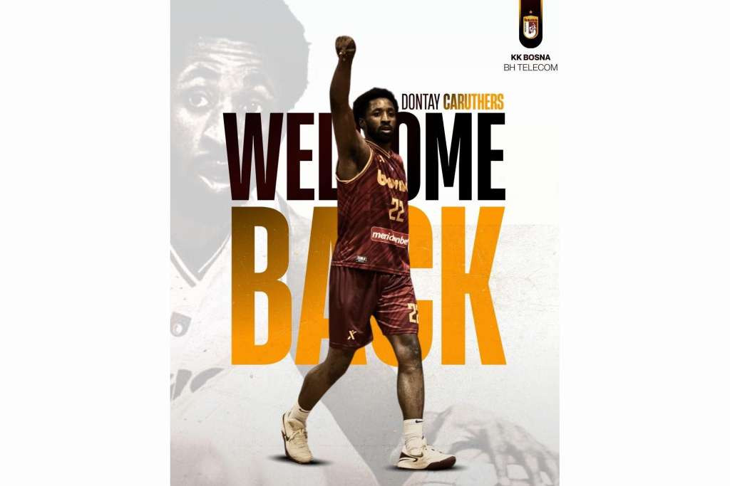Američki plejmejker Dontay Caruthers ponovo u dresu Bosne